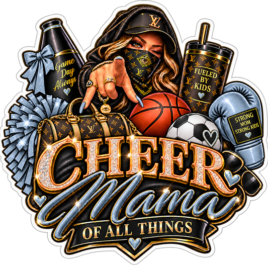 Cheer Mama — Custom Vehicle Decal