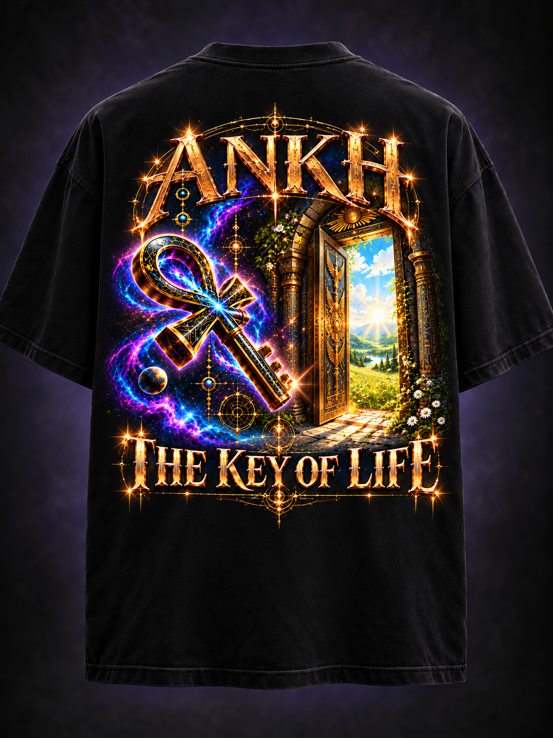Third Eye Bandit — Ankh: The Key of Life Men’s Heavy Tee