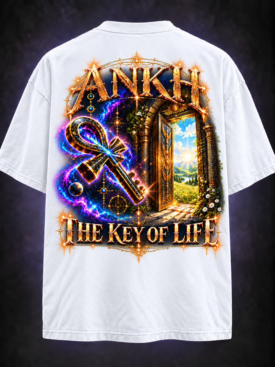 Third Eye Bandit — Ankh: The Key of Life Men’s Heavy Tee