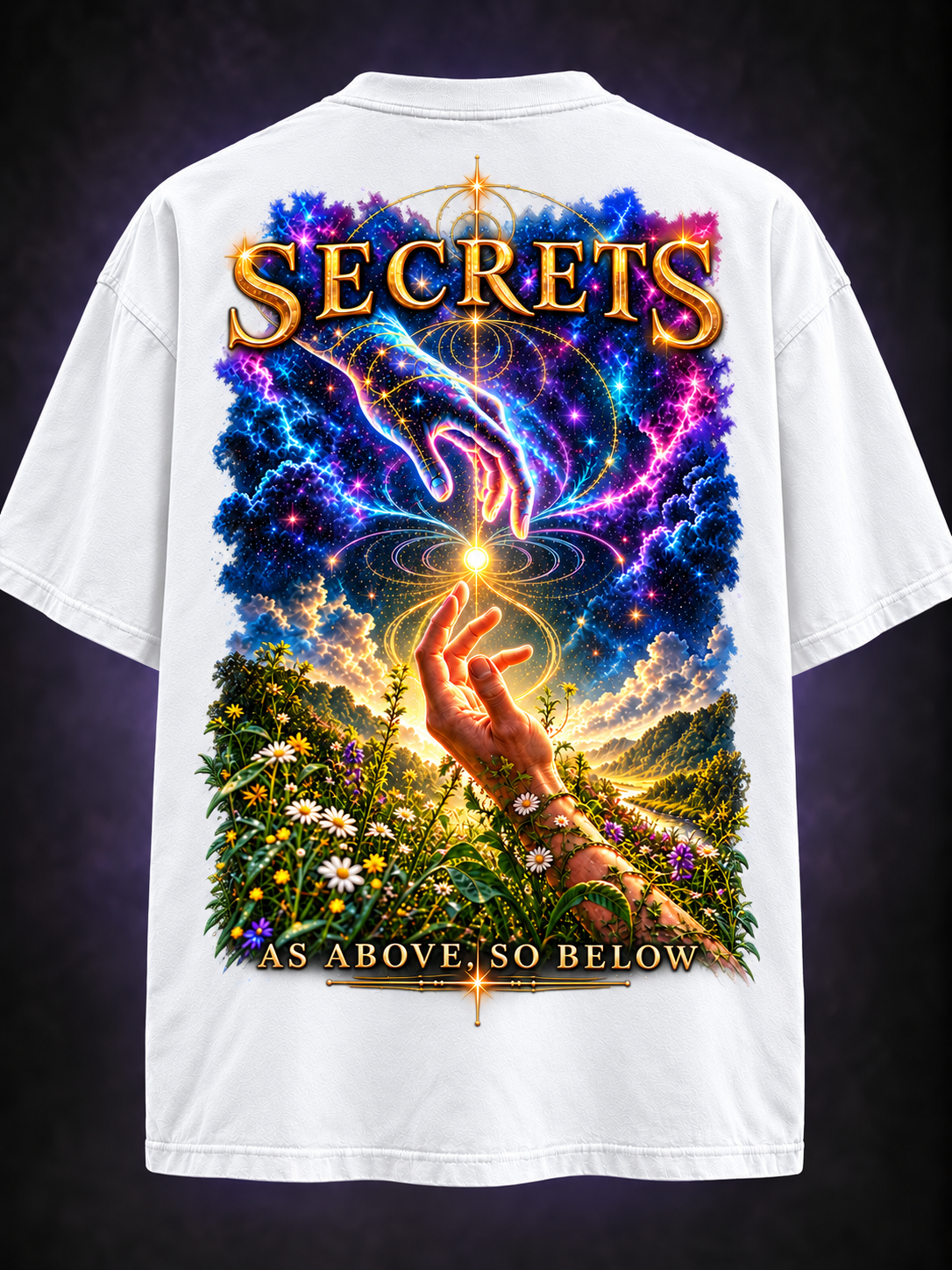 Third Eye Bandit — As Above, So Below Men’s Heavy Tee