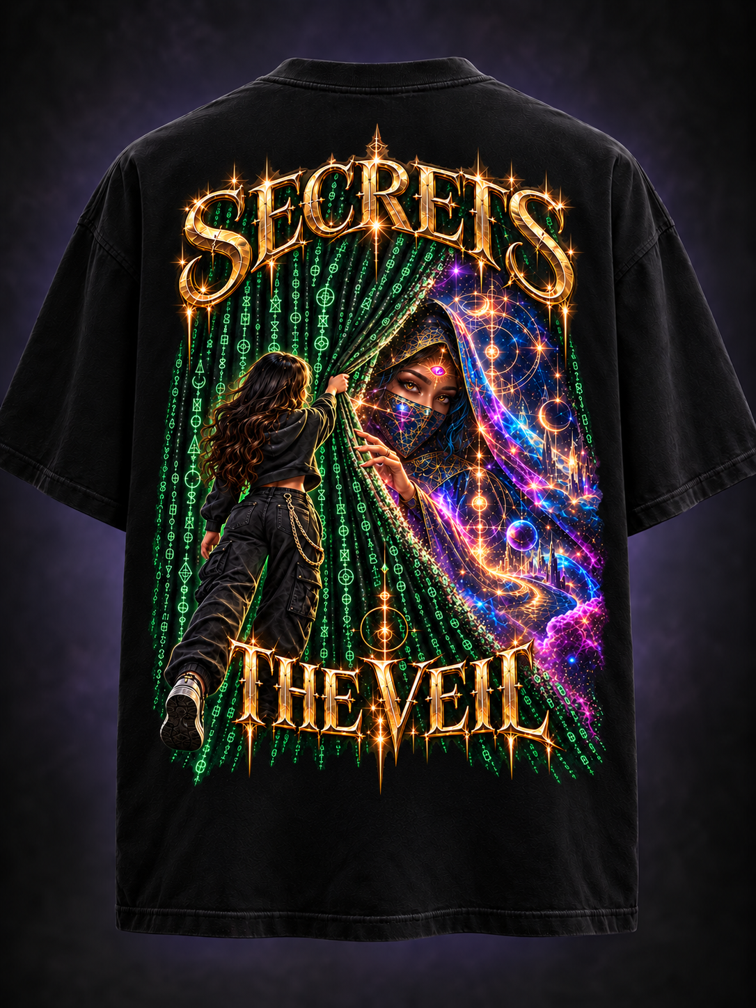 Third Eye Bandit — The Veil Code Reveal Men’s Heavy Tee