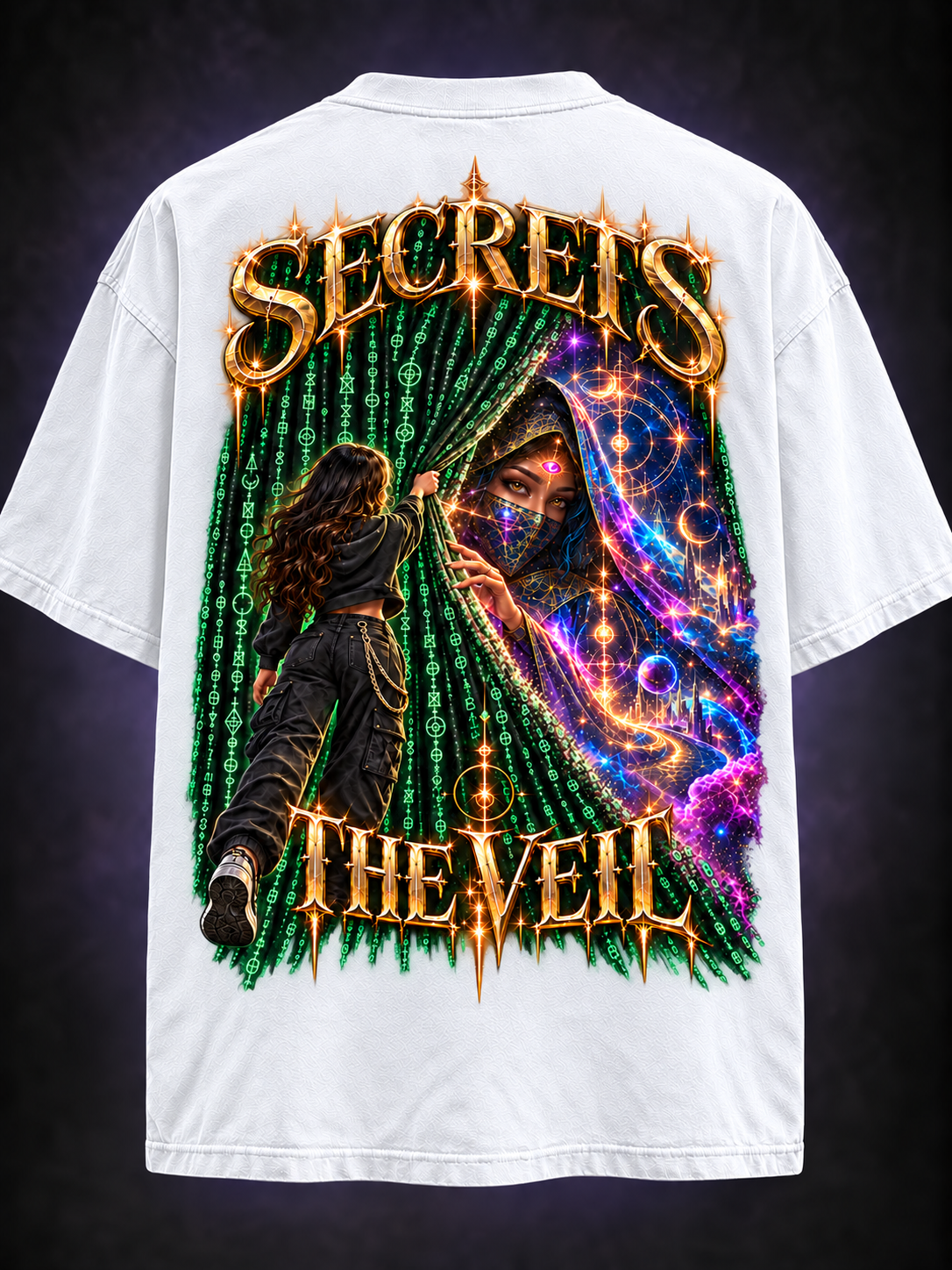 Third Eye Bandit — The Veil Code Reveal Men’s Heavy Tee