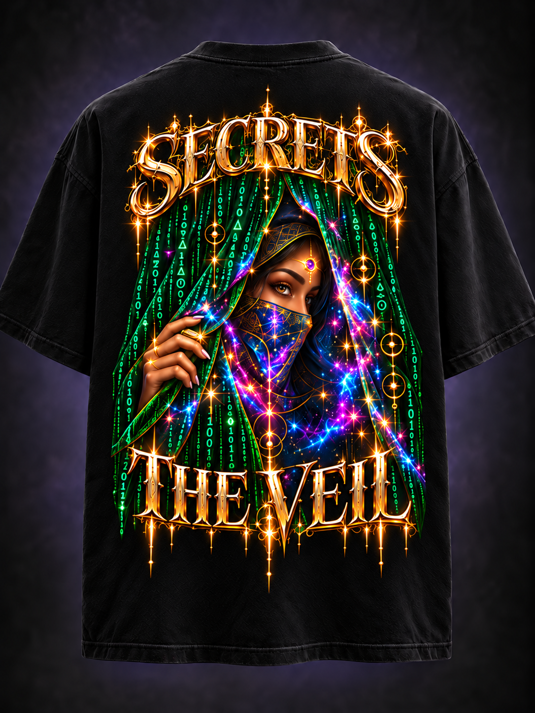 Third Eye Bandit — The Veil Code Close-Up Men’s Heavy Tee