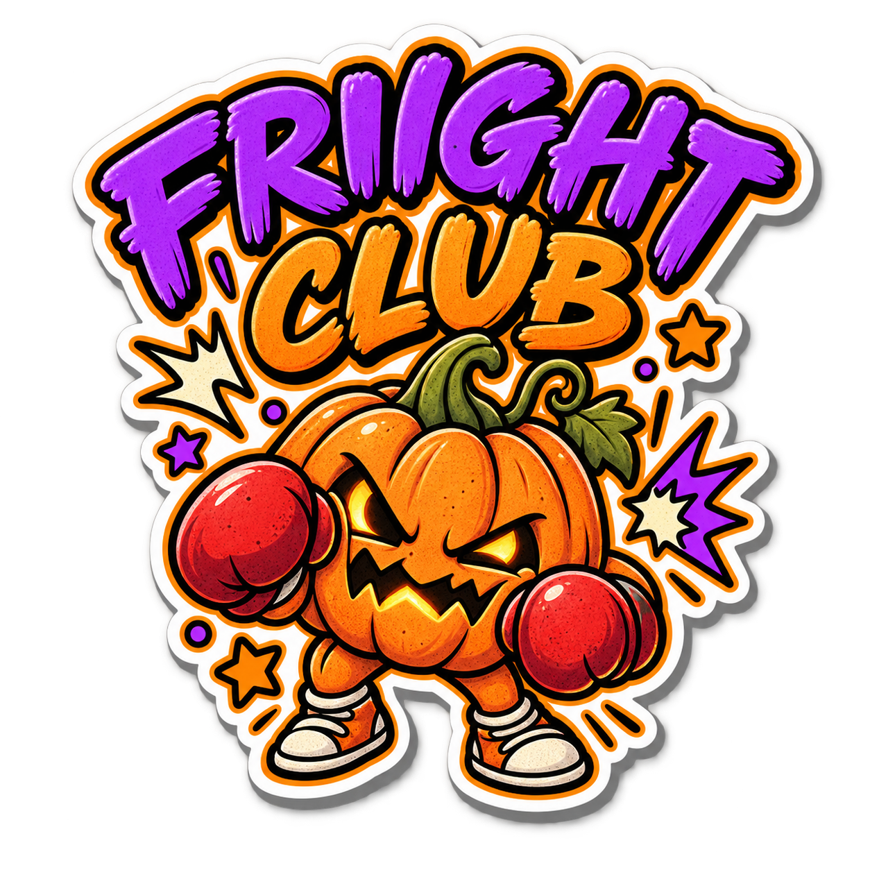 But First, Coffin, Mummy Issues & Fright Club — Halloween Sticker 3-Pack